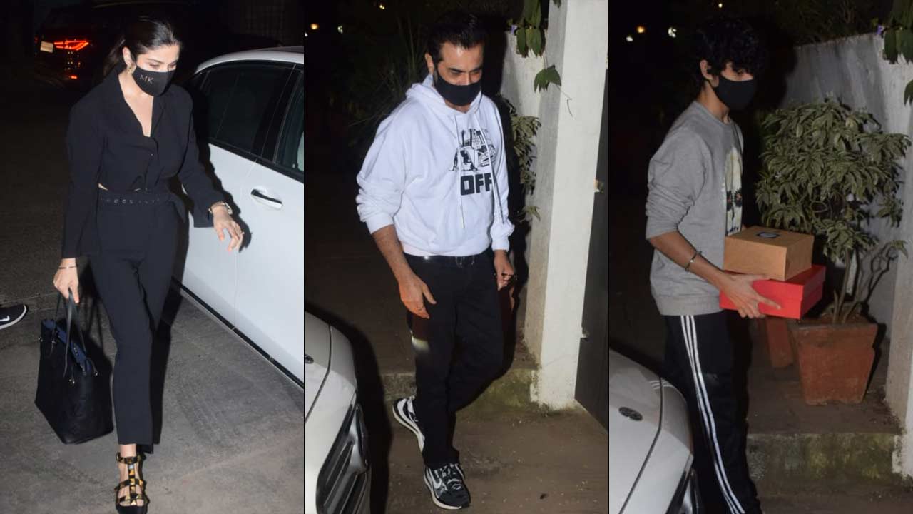 It was a night to celebrate for the Kapoors in the city! As yesteryear actor Sanjay Kapoor turned a year older, the actor hosted a party at his mother's Andheri residence, which was attended by his family members. Maheep Kapoor stunned in a black jumpsuit, whereas the birthday boy Sanjay, was seen wearing a casual outfit.