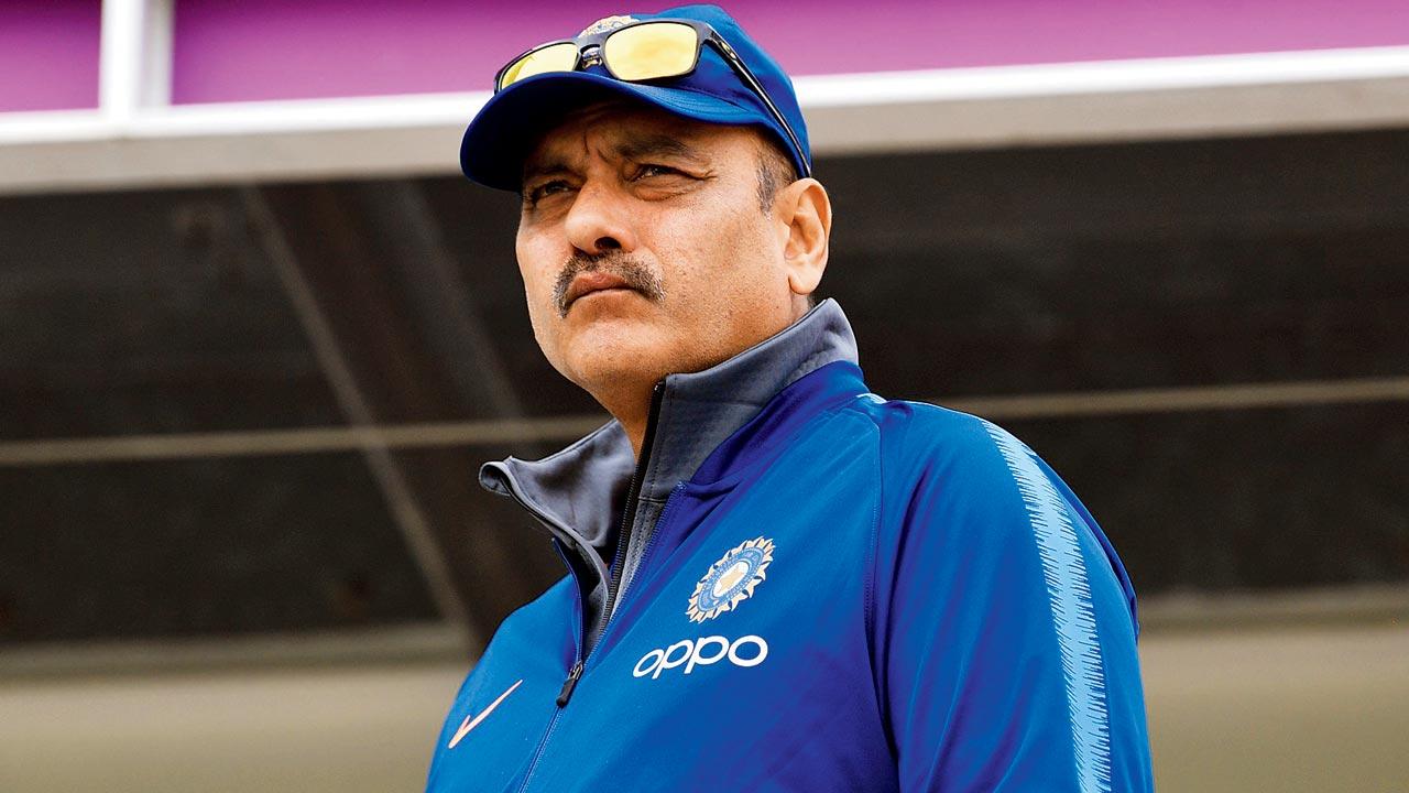 Ravi Shastri. Pic/AFP