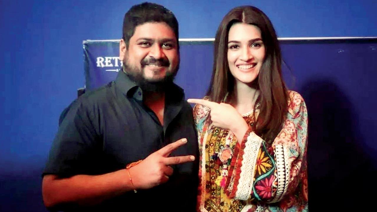 Om Raut and Kriti Sanon