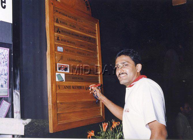In 2015, Anil Kumble became only the fourth Indian cricketer to be inducted in the ICC Cricket Hall of Fame