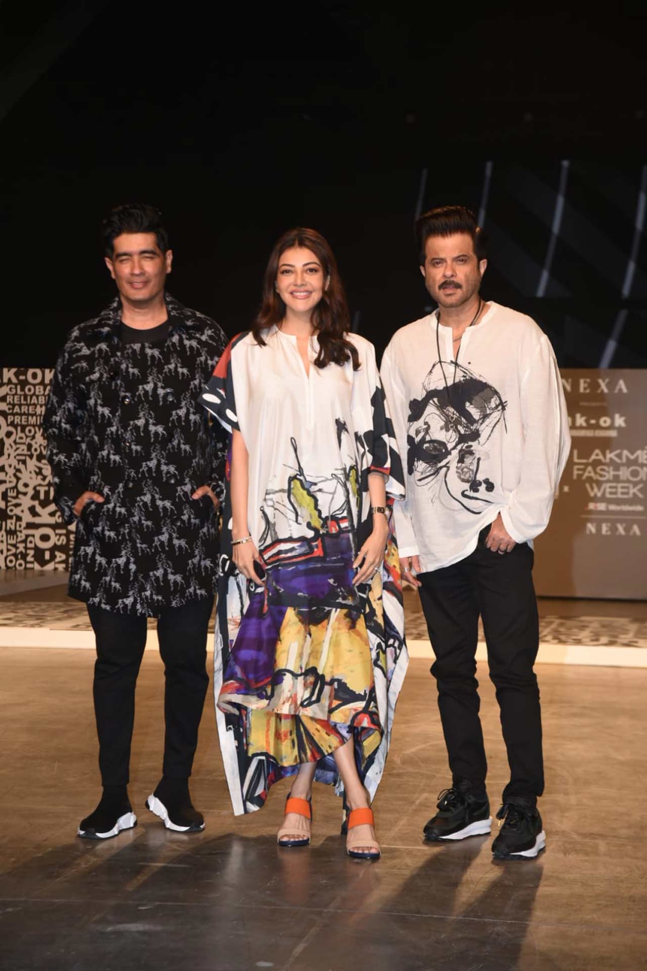 1280px x 1920px - Lakme Fashion Week Day 4: Kajal Aggarwal walks the ramp with husband Gautam