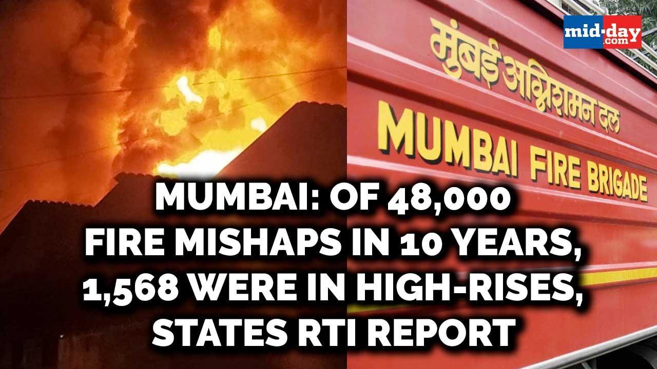 Of 48,000 fire mishaps in 10 years, 1,568 were in high-rises, states RTI report