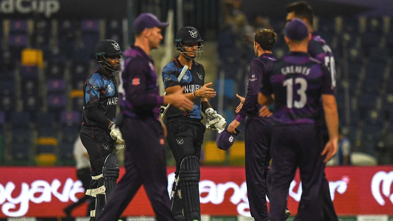 T20 WC: Namibia hold nerve to beat Scotland by 4 wickets