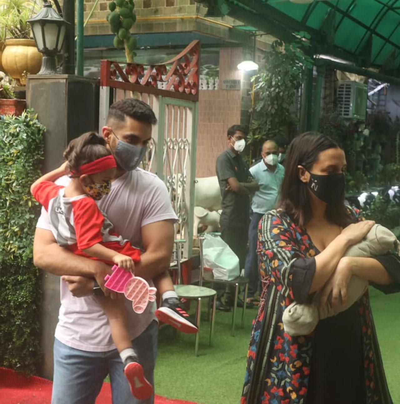 Neha Dhupia and Angad Bedi got married in May 2018 and embraced parenthood in November in the same year when the actress gave birth to a baby girl they named Mehr. 