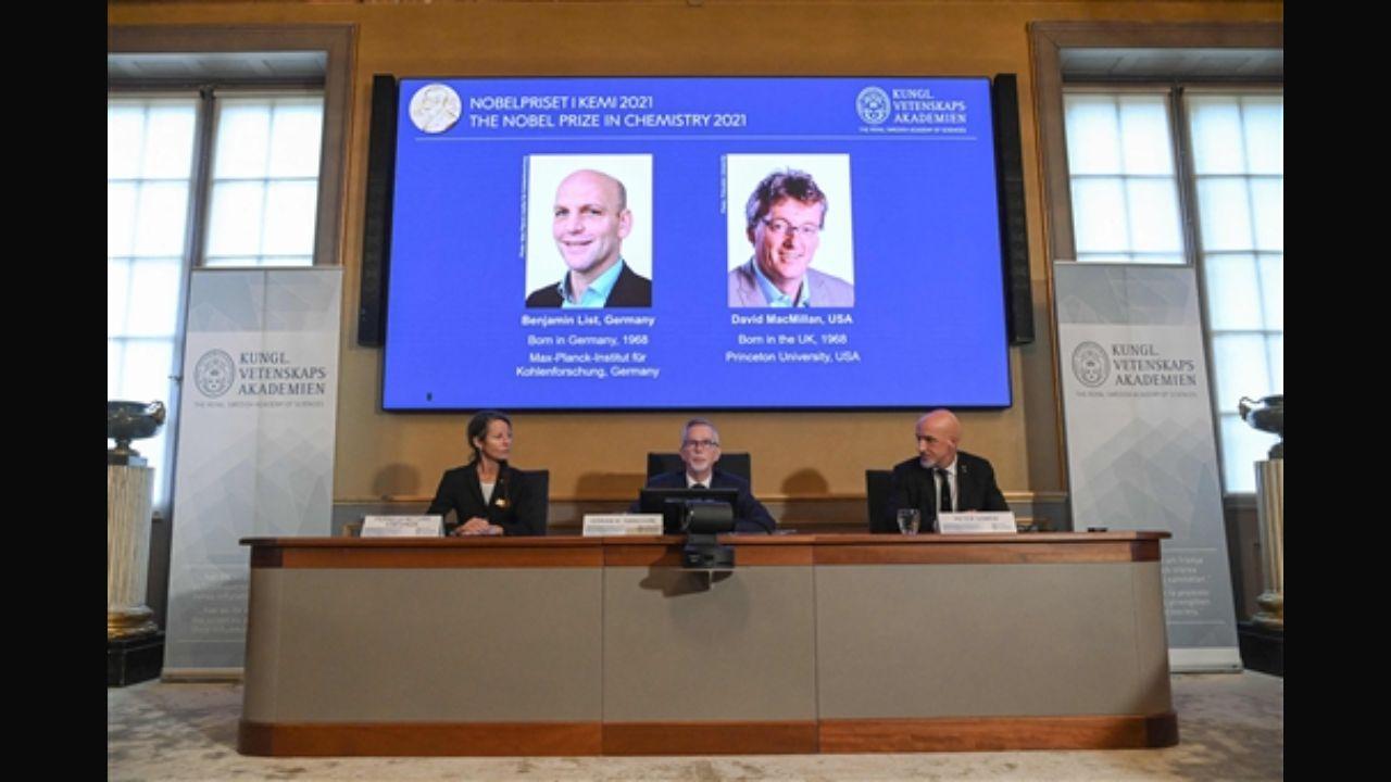 Nobel Prize in Chemistry awarded to Benjamin List and David W.C. MacMillan