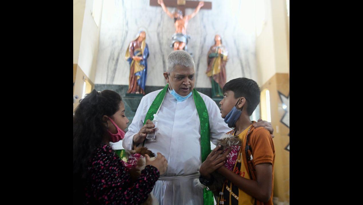 The priest has also been appointed Port Chaplain, he said by the Archbishop’s House. “As Port Chaplain, I will have to go inside with a special pass to bless the captain and crew of ships and liners docked at the port, when and if asked to do so,