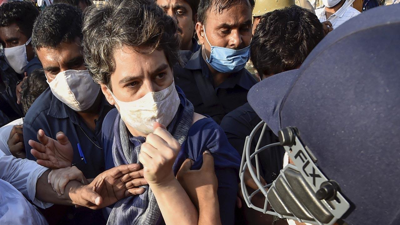 Lakhimpur Kheri violence: Priyanka Gandhi arrested, opposition leaders under house arrest