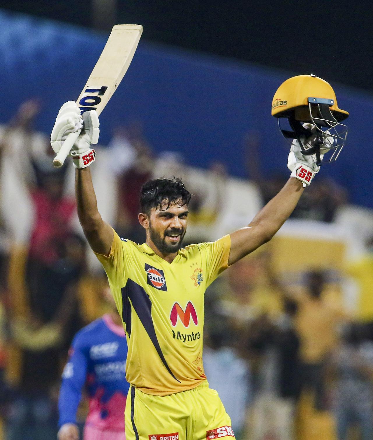 Chennai Super Kings' batsman Ruturaj Gaikwad has undoubtedly been the top performer for the team at IPL 2021. Gaikwad smashed an unbeaten century (101) in just 60 balls but it was not enough as Rajasthan Royals chased down CSK's target of 190. Gaikwad was still adjudged man-of-the-match