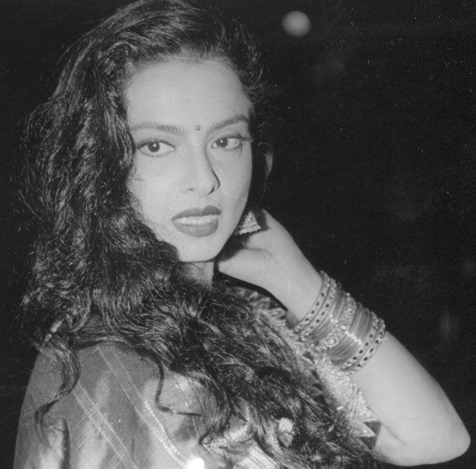 Xxx Rekha Sex - Rekha turns 69: Throwback to some beautiful unseen pictures not to be missed