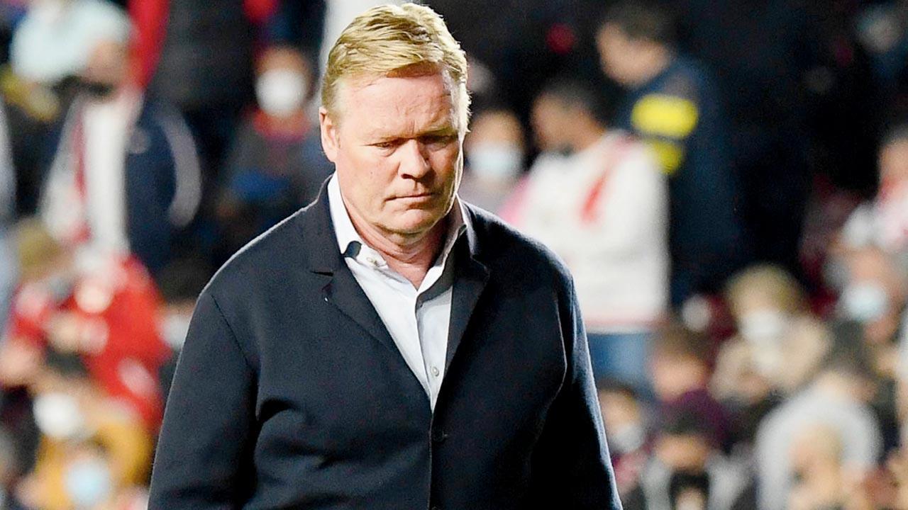 Koeman kicked out