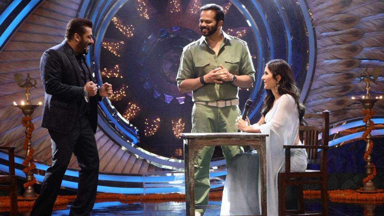 Bigg Boss 15 Weekend Ka Vaar: Salman Khan sings 'Oh mere dil ke chain' for Katrina Kaif and makes her laugh