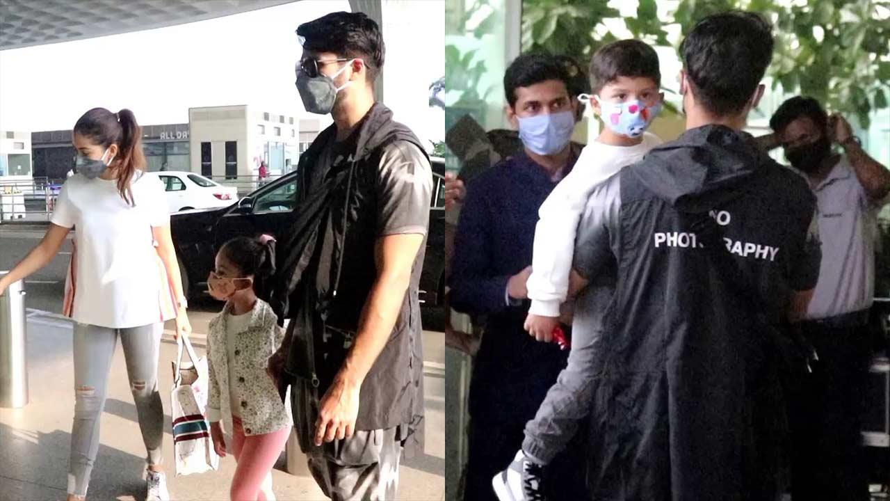 No Photography: Shahid Kapoor’s message to paparazzi as he gets clicked with son