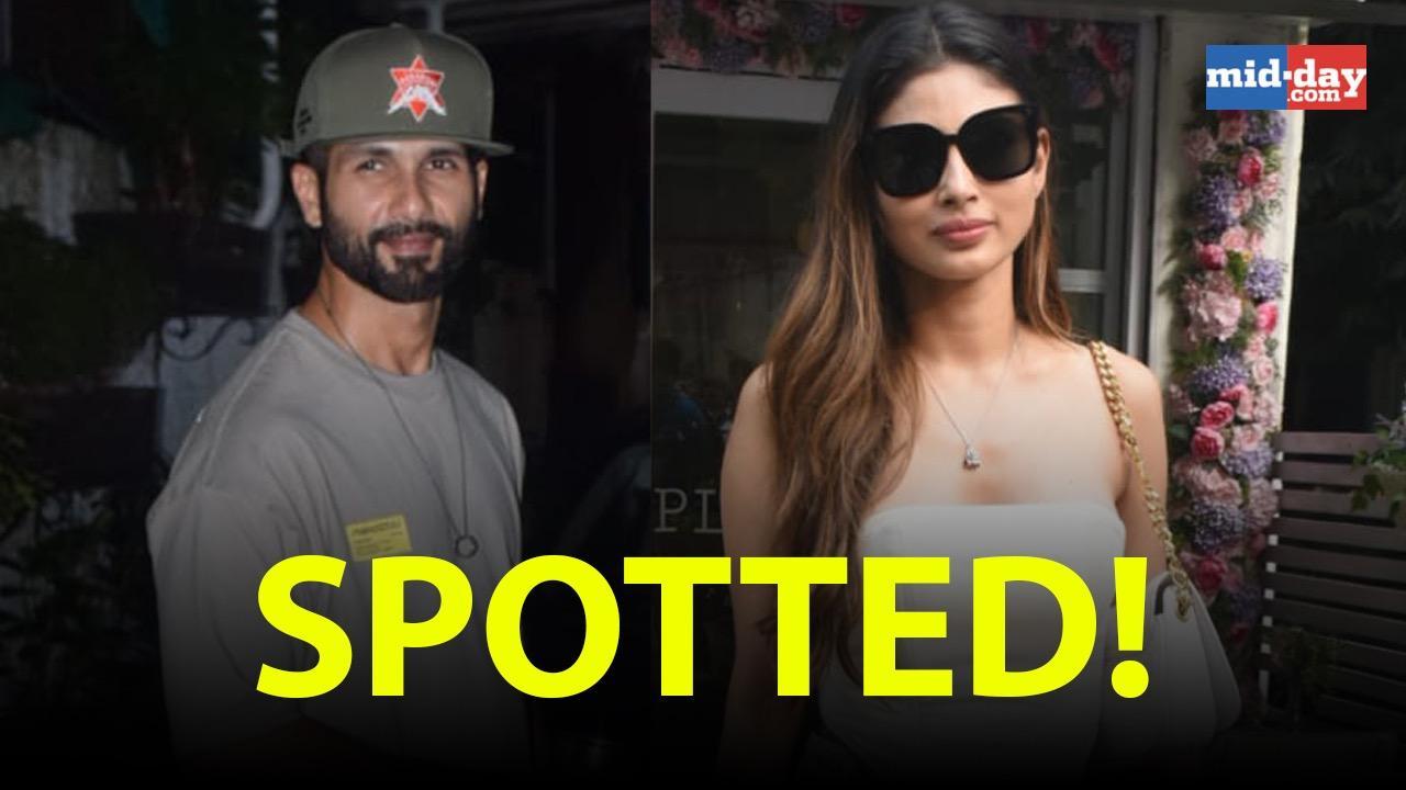 Spotted: Mouni Roy, Shahid Kapoor and other celebs on the streets of Mumbai