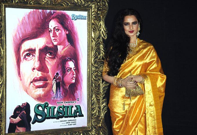 Before 'Silsila', the Rekha-Big B duo featured in a number of hit films like 'Do Anjaane' (1976), 'Muqaddar Ka Sikander' (1978), 'Suhaag' (1979) and 'Mr. Natwarlal' (1979).