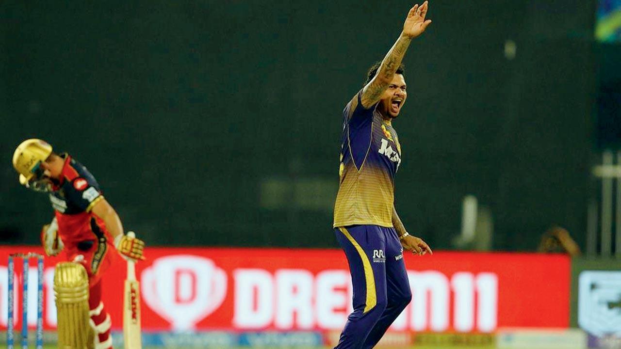 IPL 2021: Sensational Sunil Narine sends Royal Challengers Bangalore packing