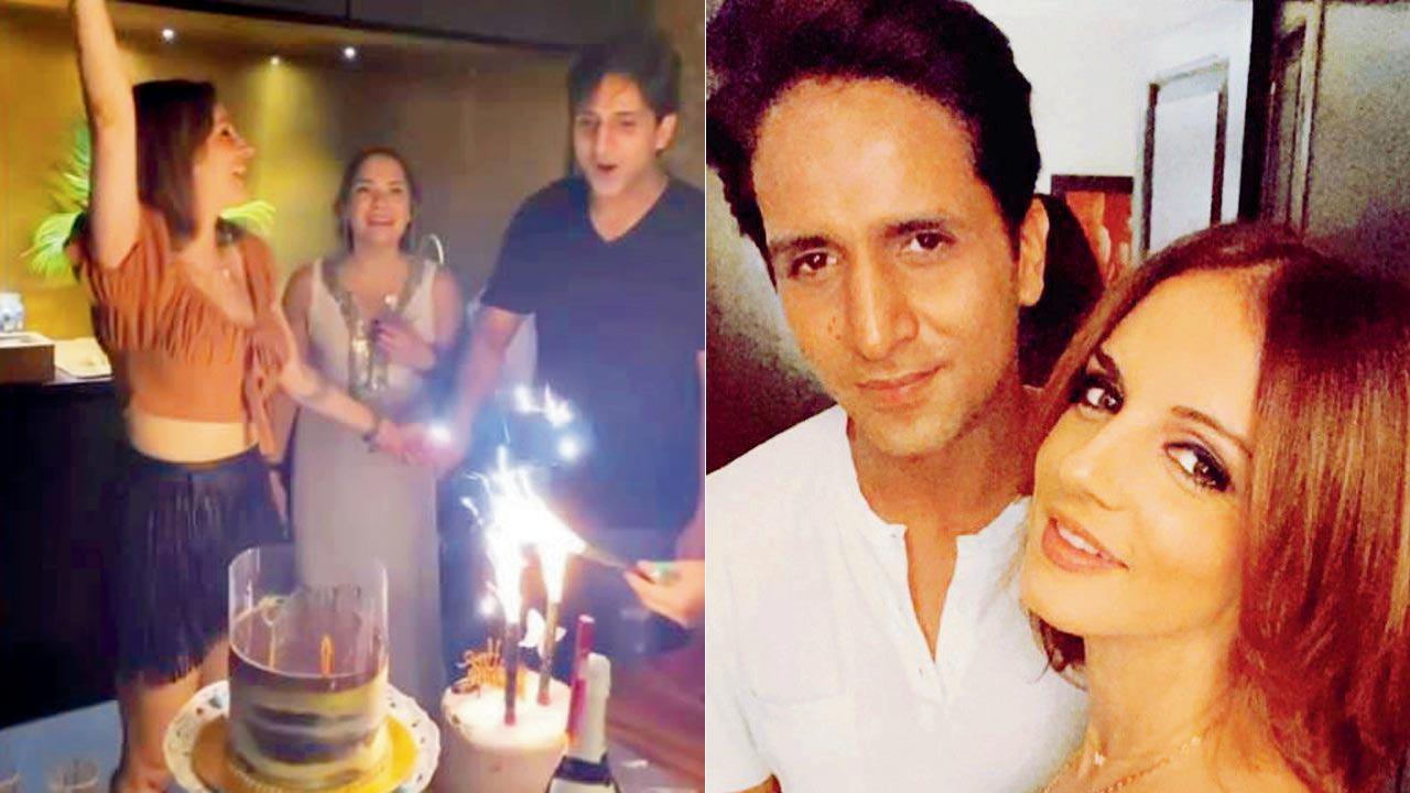 Arslan Goni and Sussanne Khan