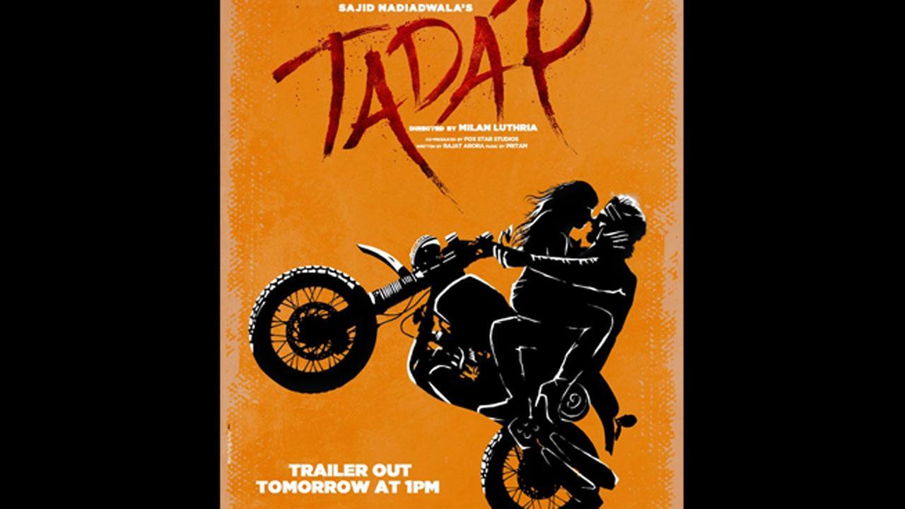 Tadap teaser: Tara Sutaria and Ahan Shetty come together to present the love saga of Ramisa and Ishana