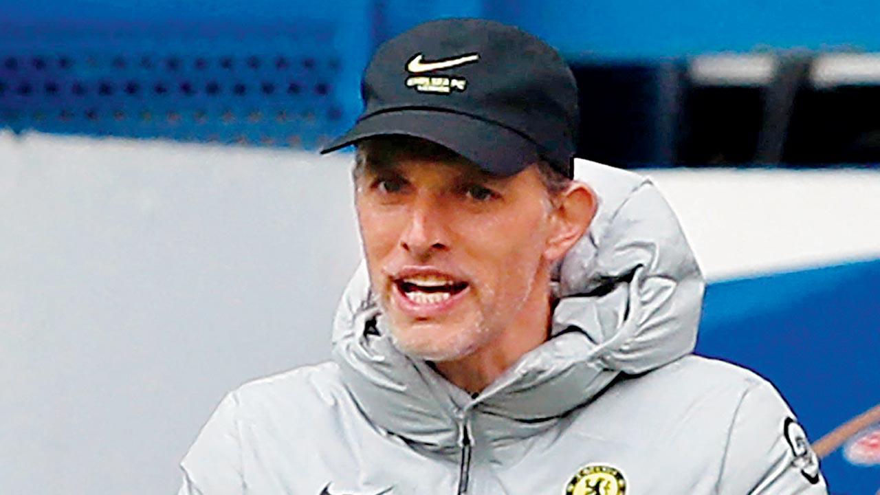 Thomas Tuchel. Pic/AFP
