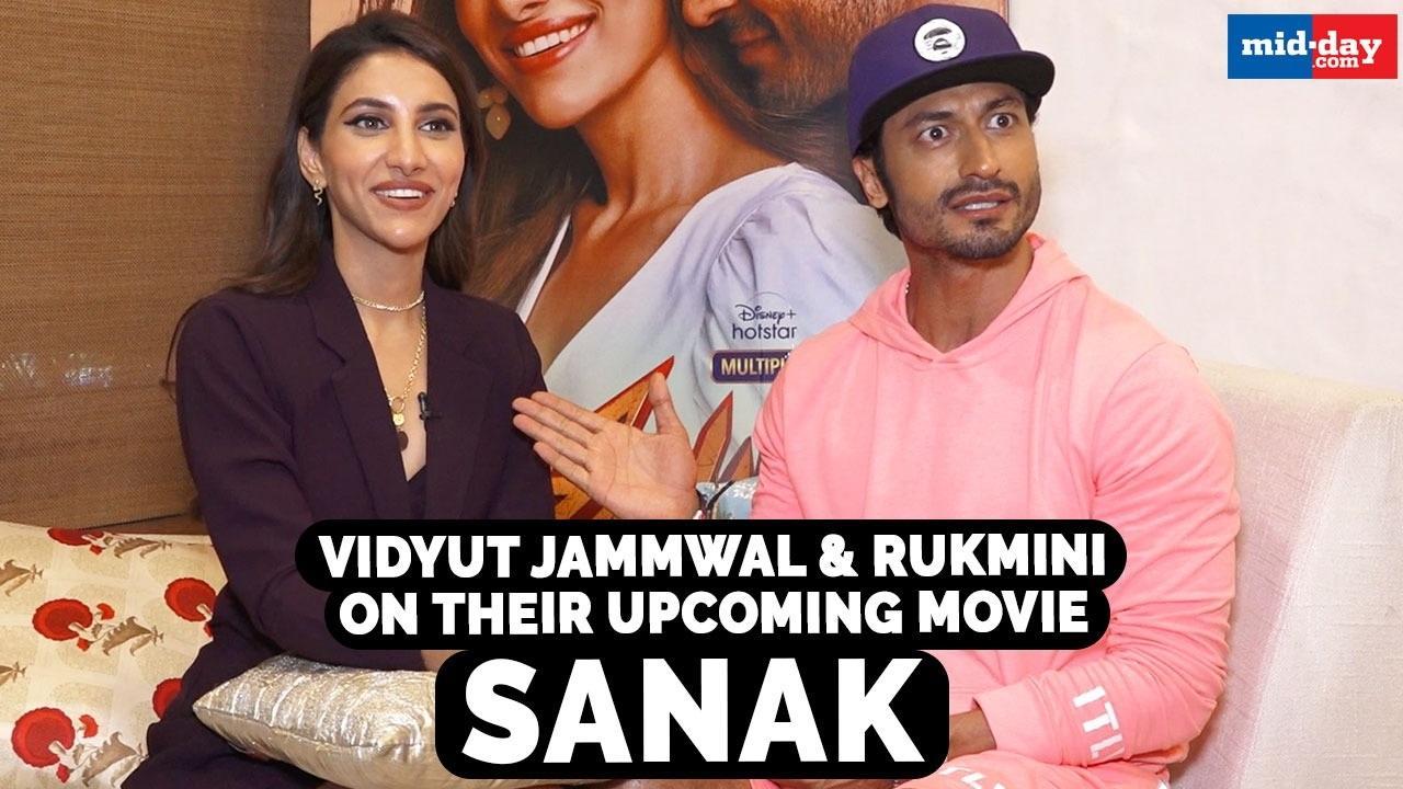 Vidyut Jammwal and Rukmini on their upcoming movie Sanak