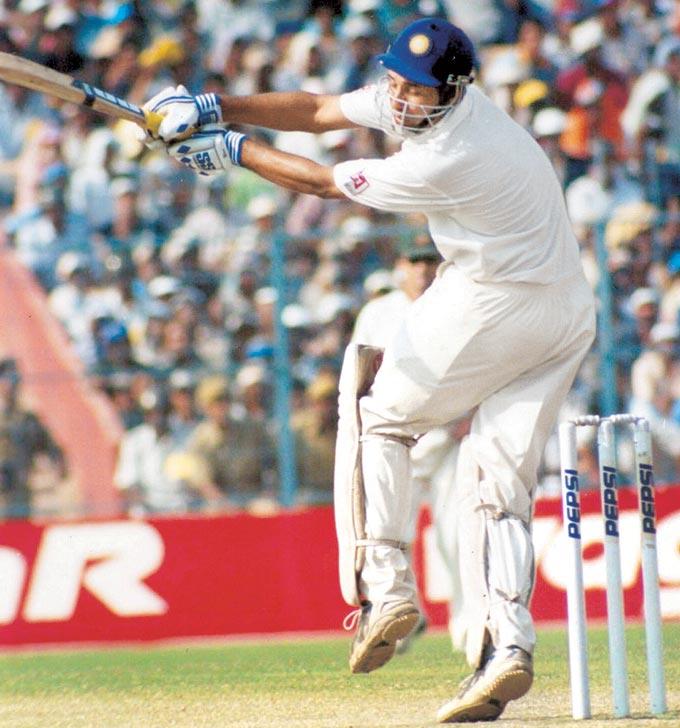 VVS Laxman made his Test debut in November 1996 against South Africa. Laxman went on to play in 134 Tests scoring 8,781 runs at an average of 45.5 with 17 centuries and 56 fifties. In picture: VVS Laxman gets hit by a Glenn McGrath bouncer during his epic innings of 281 against Australia at Eden Gardens, Kolkata in 2001. Pic/Suresh KK