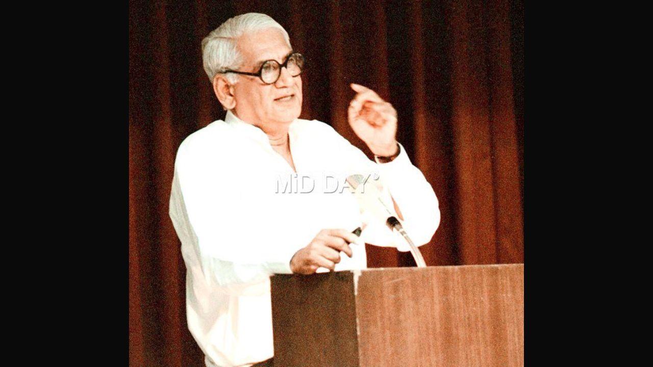 In a career spanning more than five decades, Correa was awarded the Padma Shri in 1972 and the Padma Vibushan in 2006 and the Gomant Vibushan, which is the highest civilian honour in Goa, in 2011. In 1985, he was also appointed as the Chairman of the National Commission on Urbanisation by Prime Minister Rajiv Gandhi. The architect was also the former chairman of the Mumbai Metropolitan Region Development Authority (MMRDA). Photo: Mid-day file pic