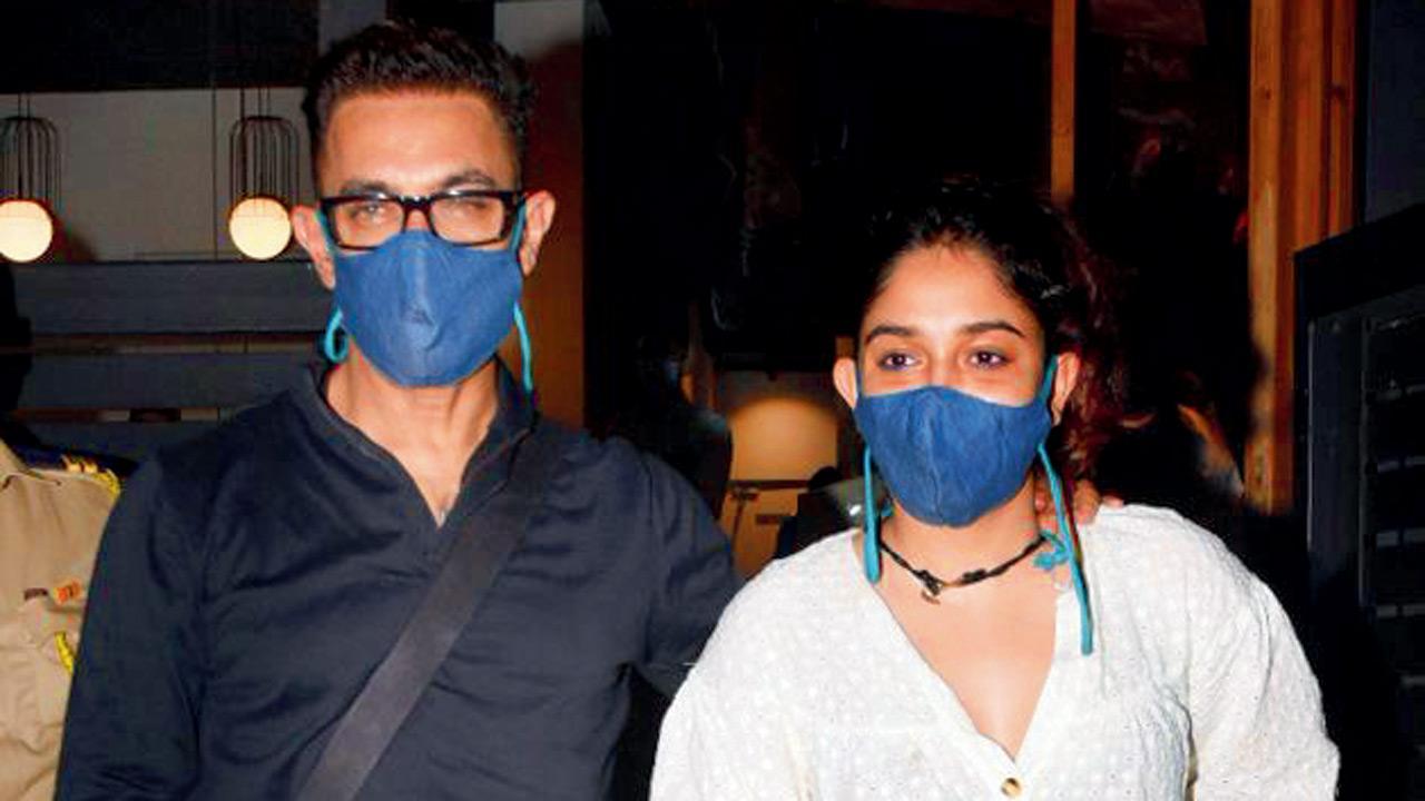 Have you heard? Aamir Khan and Ira dine at a Japanese restaurant