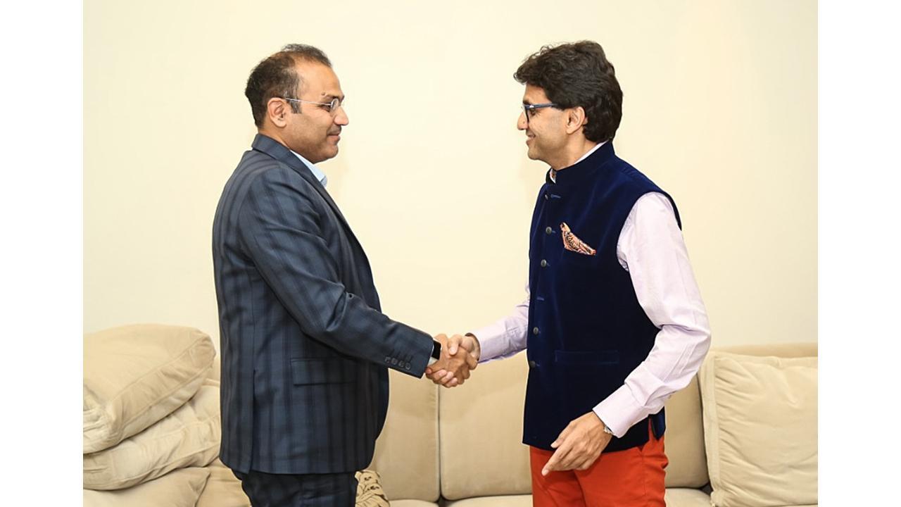 With an Interview with Anis Sajan, Virendra Sehwag Predicts England will win the series