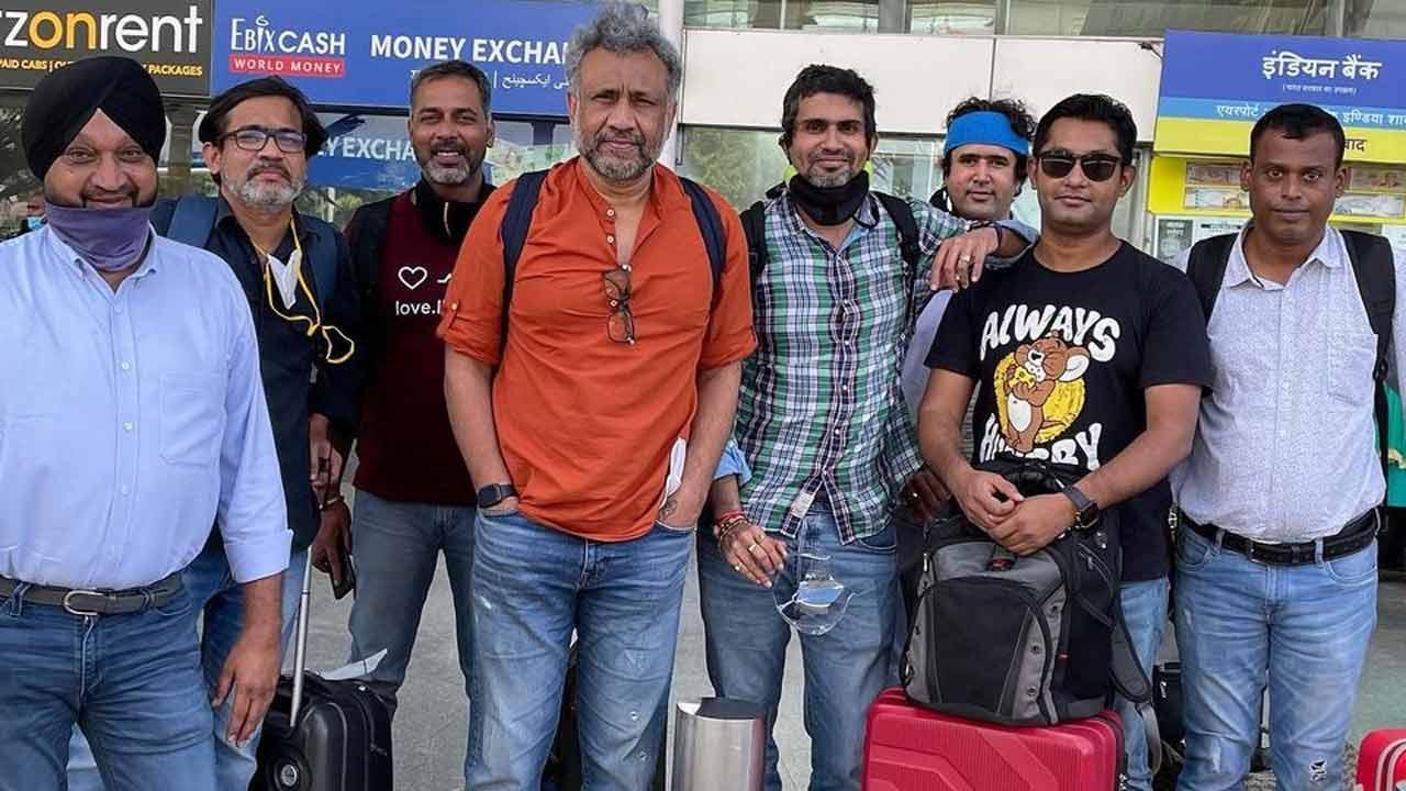 Is Anubhav Sinha in Lucknow for a recce for his next project?