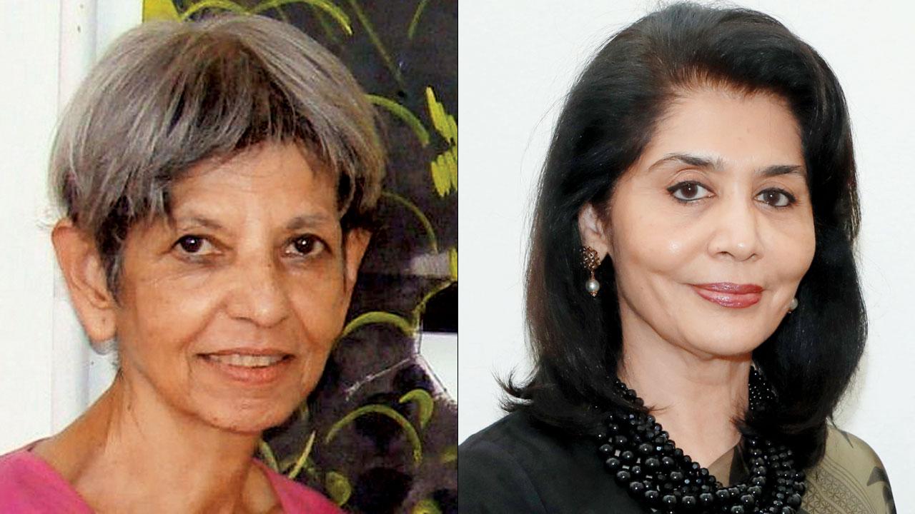 Bharati Kapadia. Pic Courtesy/Linkedin; (right) Tasneem Zakaria Mehta