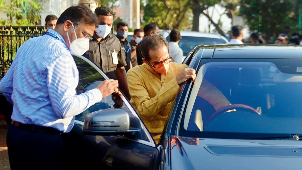 Busy on mobile phone, man breaches CM Uddhav Thackeray’s convoy