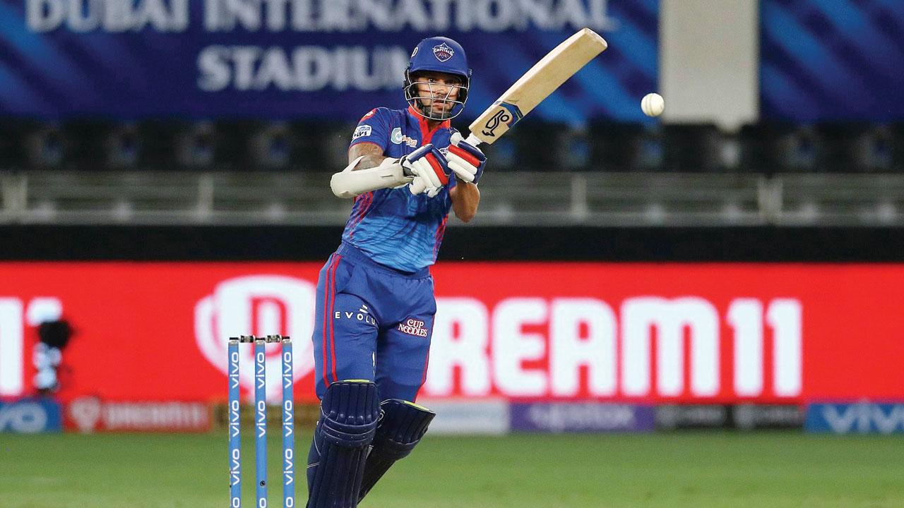 DC opener Shikhar Dhawan