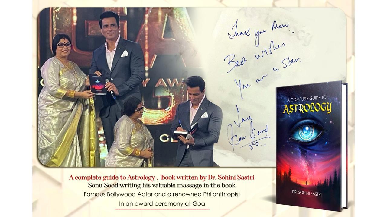 A Complete Guide Of Astrology By Dr Sohini Sastri Released By Sonu Sood