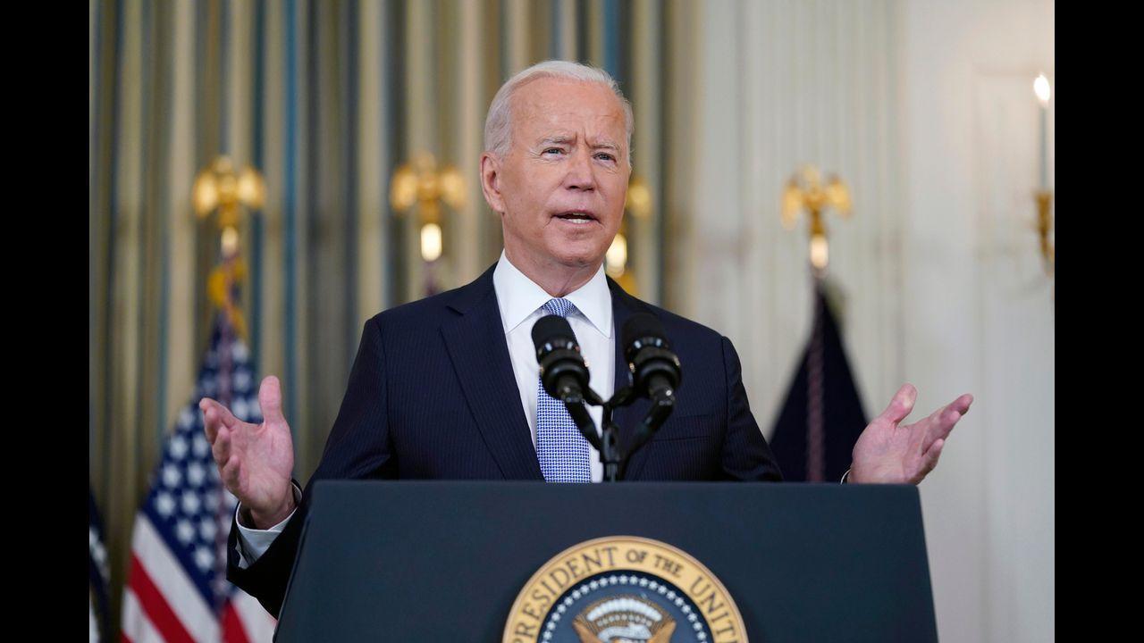 Joe Biden gets Covid-19 booster shot after authorization