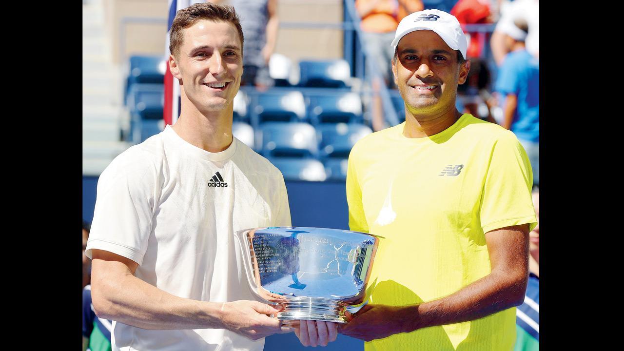 Salisbury-Ram win men’s doubles title