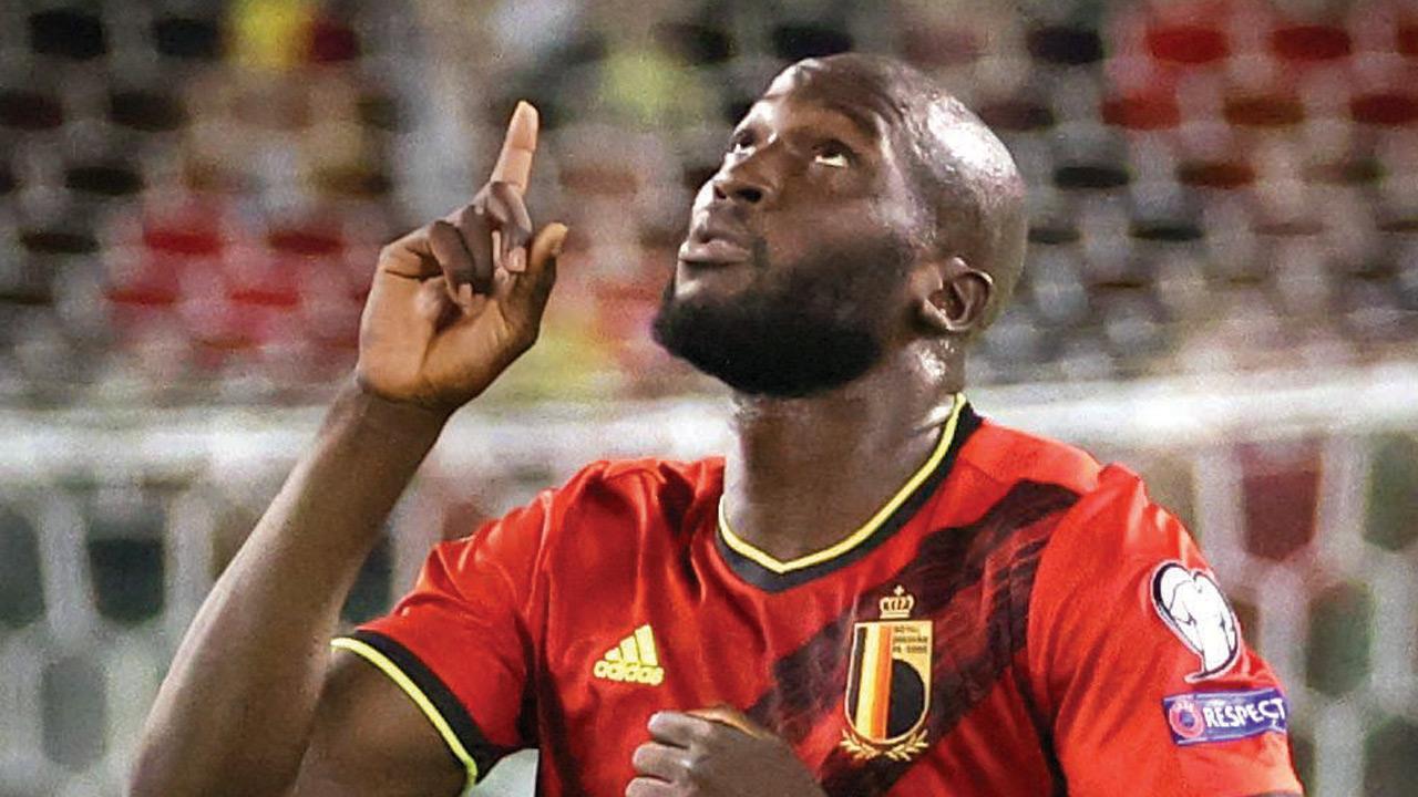 Lukaku scores in 100th appearance for Belgium