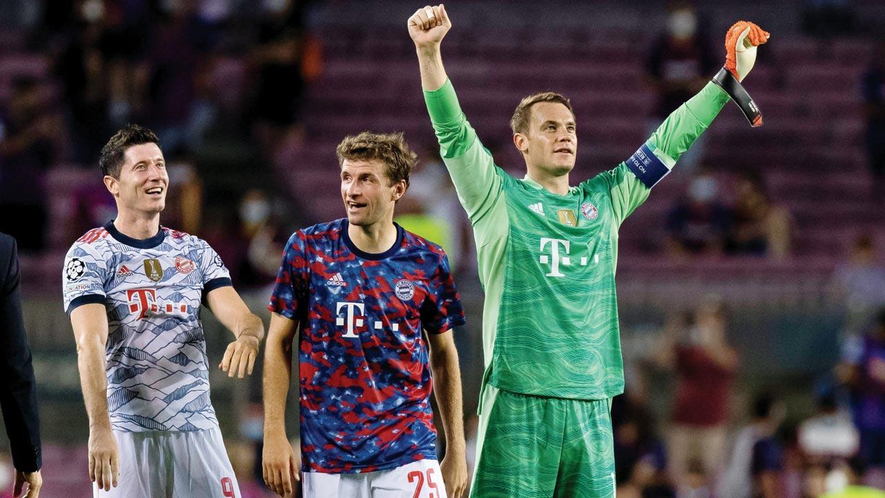 Bayern sent warning to rivals with Barca rout: Mueller