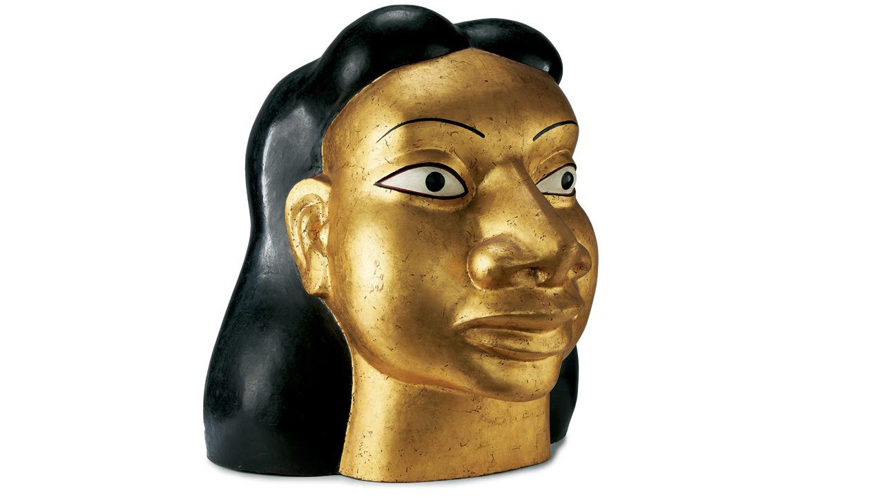 Ravinder Reddy, Untitled (head), 1990- 1991. Pic Courtesy/AstaGuru