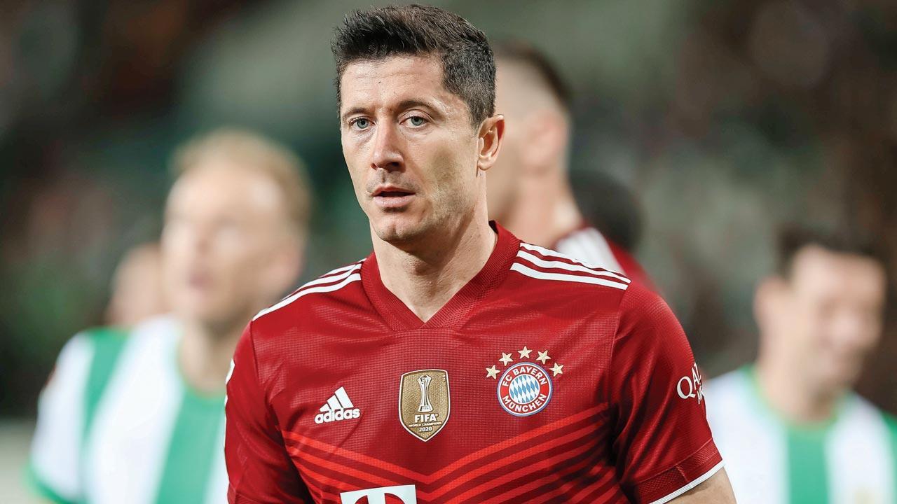 Lewandowski’s scoring streak for Bayern ends