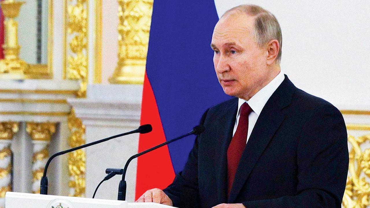 Russian President Vladimir Putin to self-isolate due to Covid-19 among inner circle
