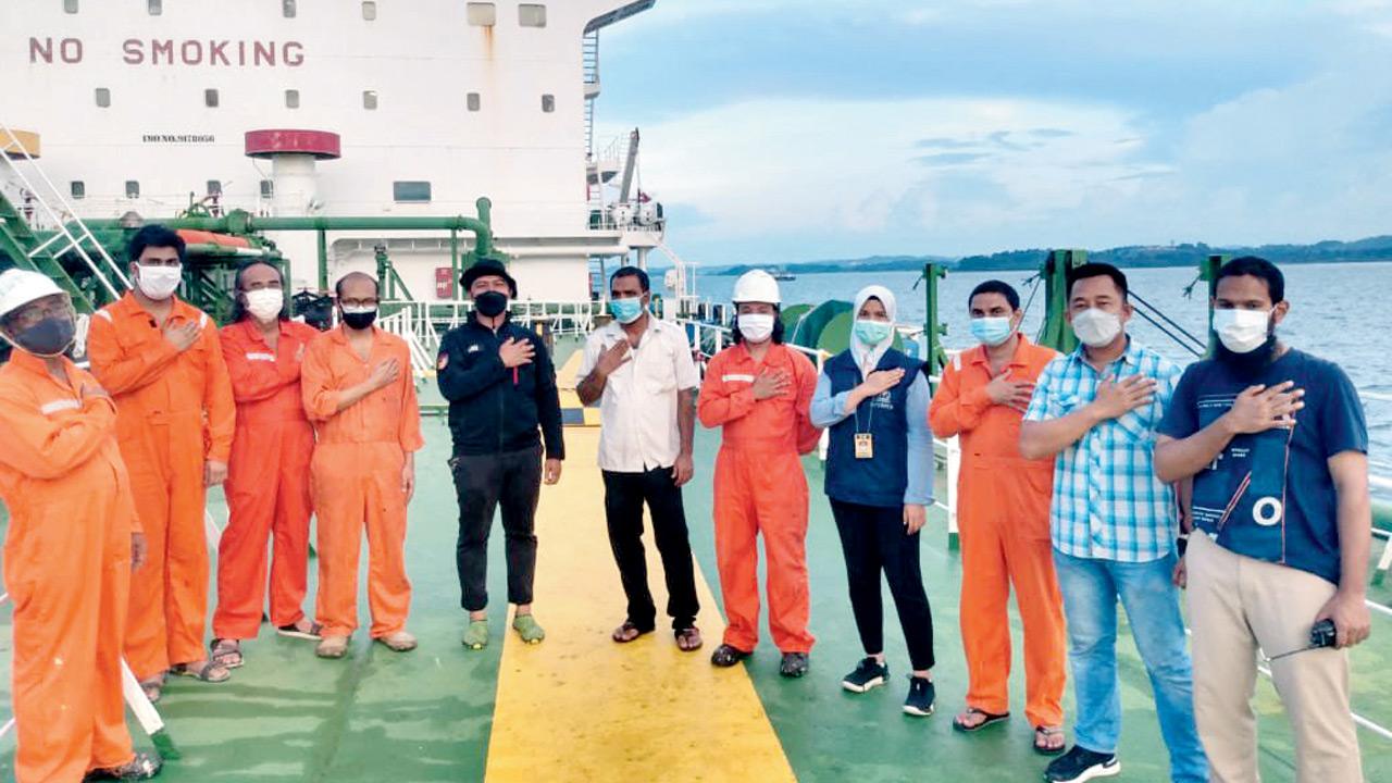 The crew are employees of World Tankers Management