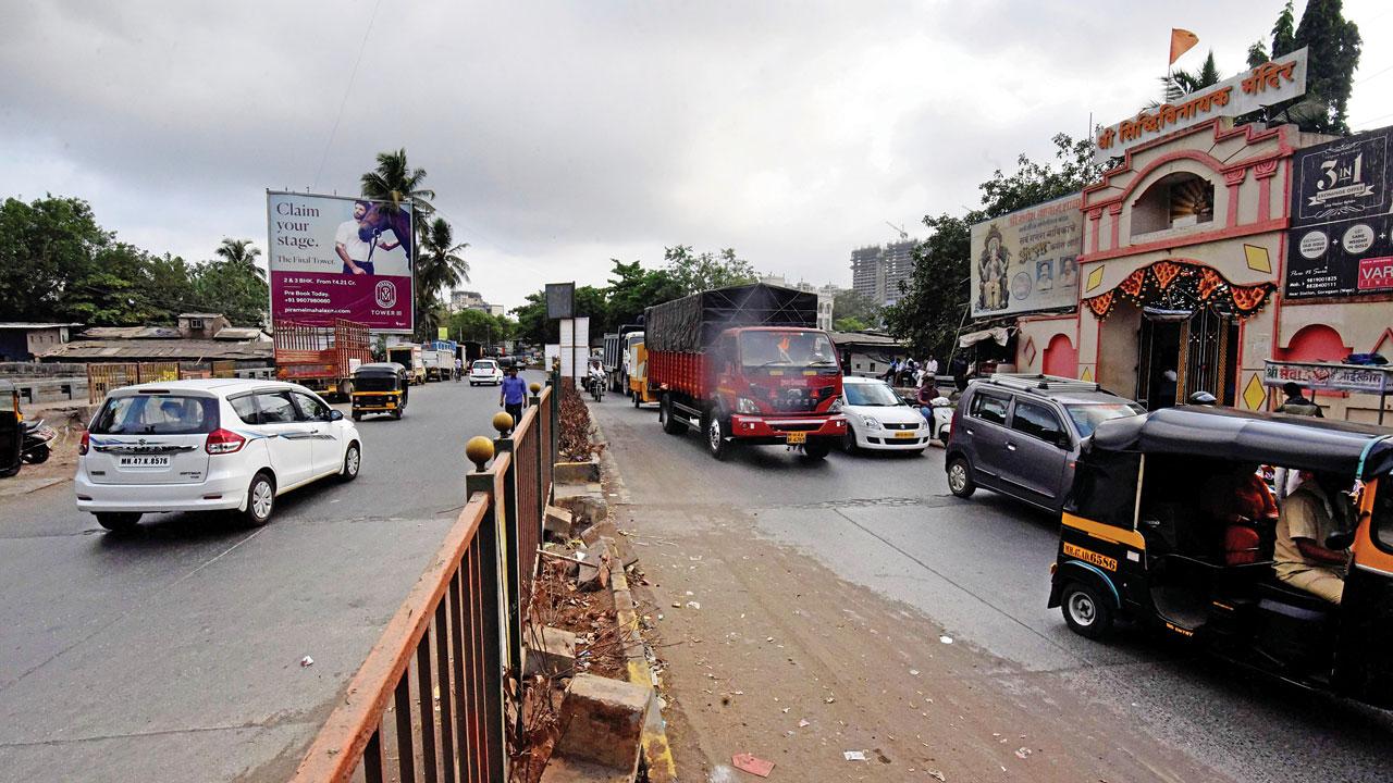 A number of nullahs have outlets into the Oshiwara river. File pic