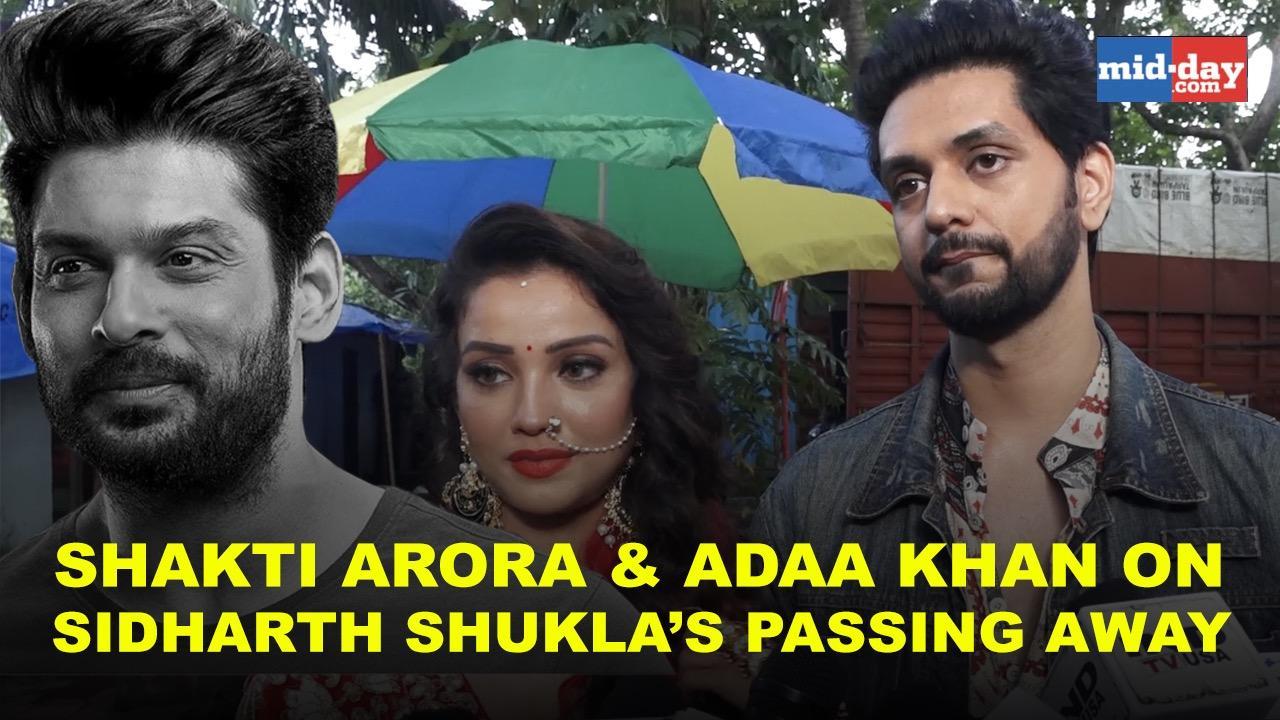Shakti Arora and Adaa Khan on Sidharth Shukla’s passing away