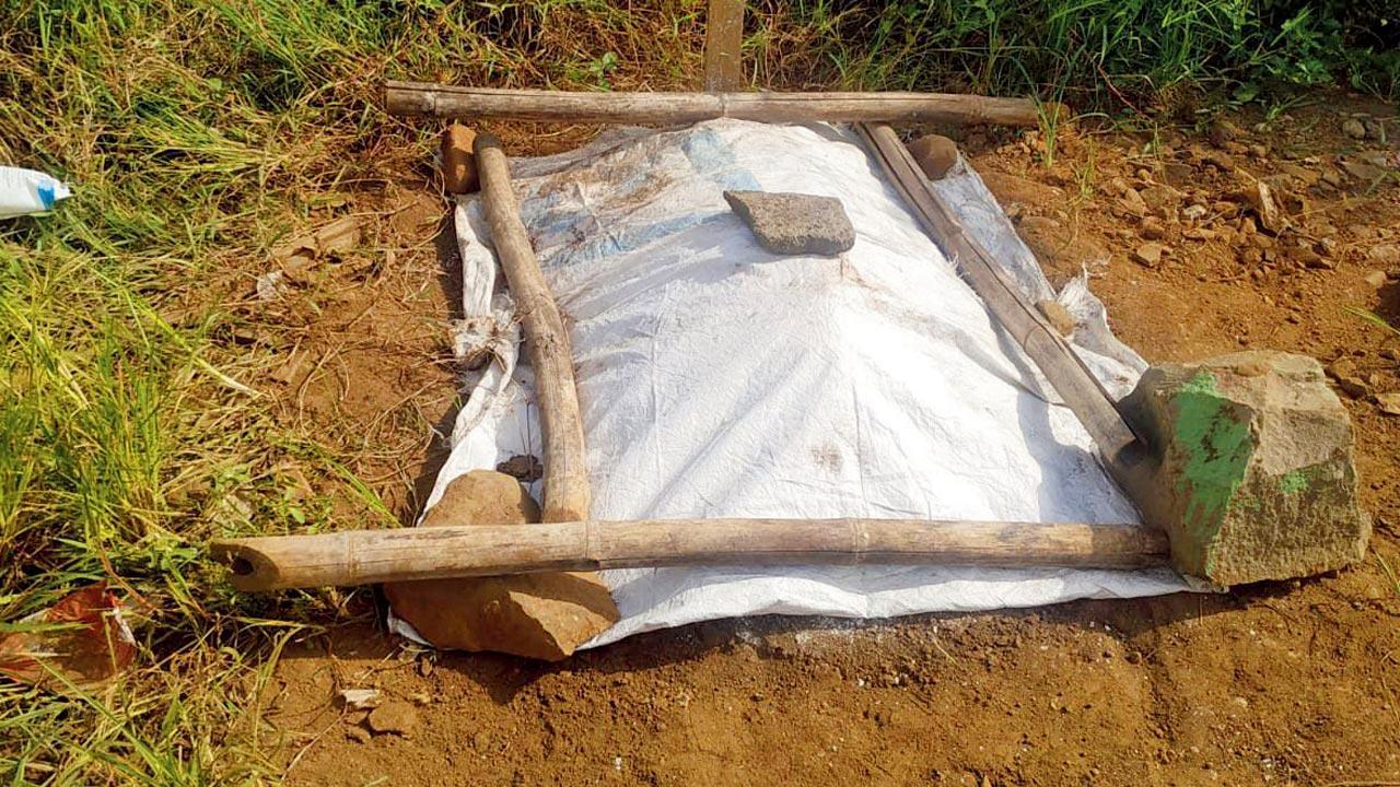 Shallow grave gets people’s goat