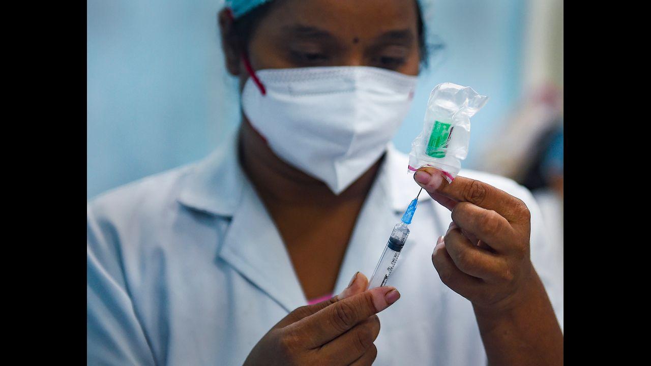 Sources said that the city received 25 per cent more vaccines this month compared to August and the additional amount was administered by public vaccination centres and state hospitals. Pic/PTI