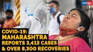 Covid-19: Maharashtra reports 3,413 cases and over 8,300 recoveries