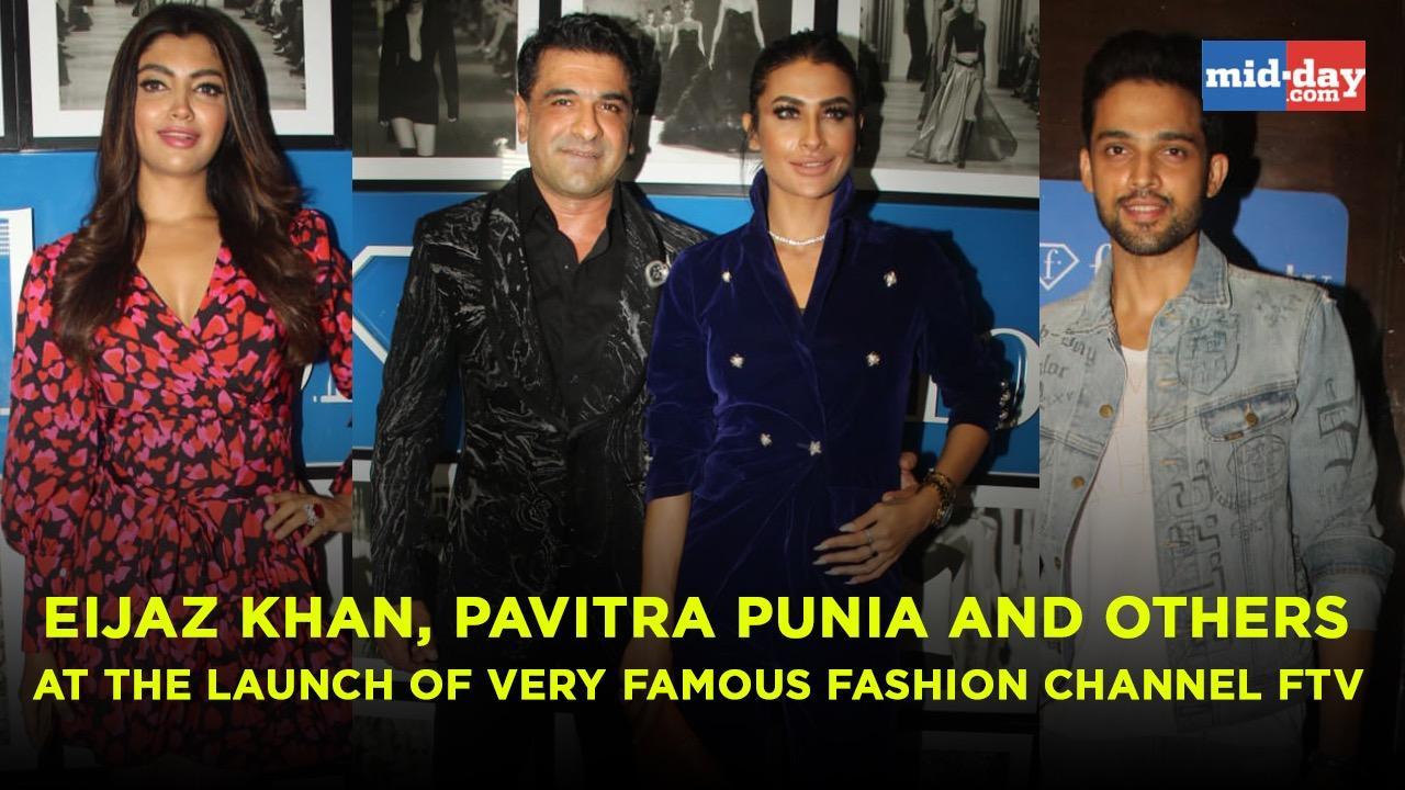 Eijaz Khan, Pavitra Punia and others at the launch of famous fashion channel FTV