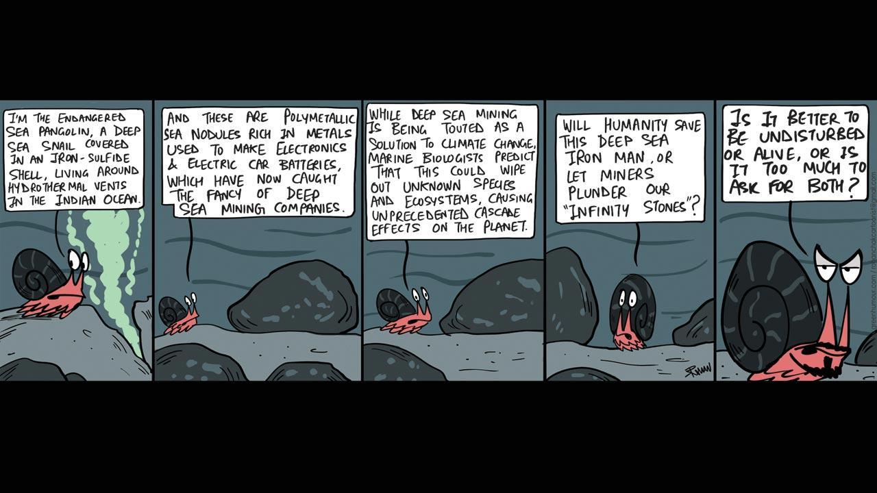 Green Humour: Comic Strip By Rohan Chakravarty