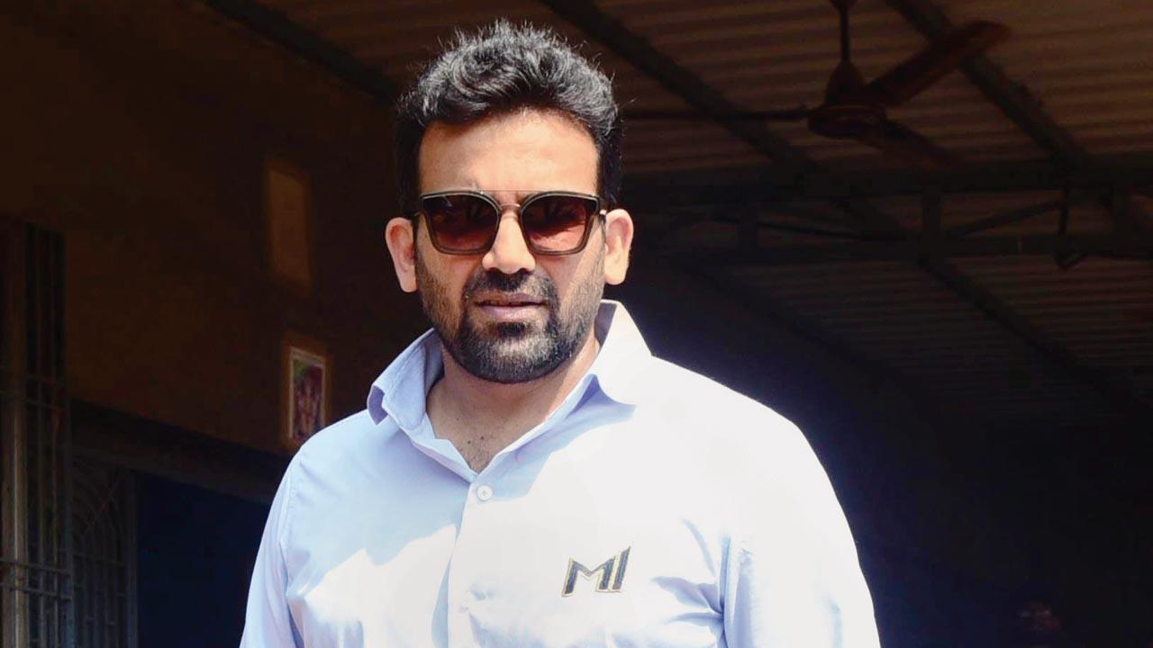 Zaheer Khan. Pic/Suresh Karkera