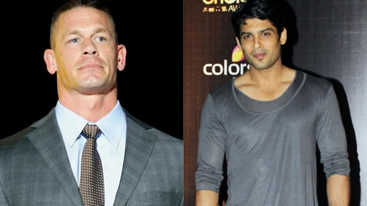 John Cena pays tribute to Sidharth Shukla, shares his picture on his social media account