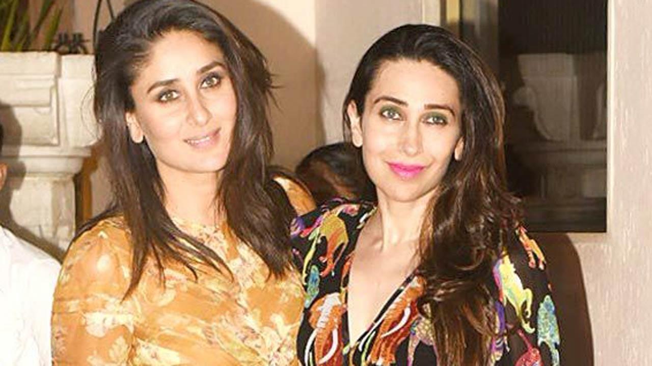 Karisma Kapoor wishes Kareena Kapoor with an adorable throwback picture;  baby Bebo is unrecognisable!